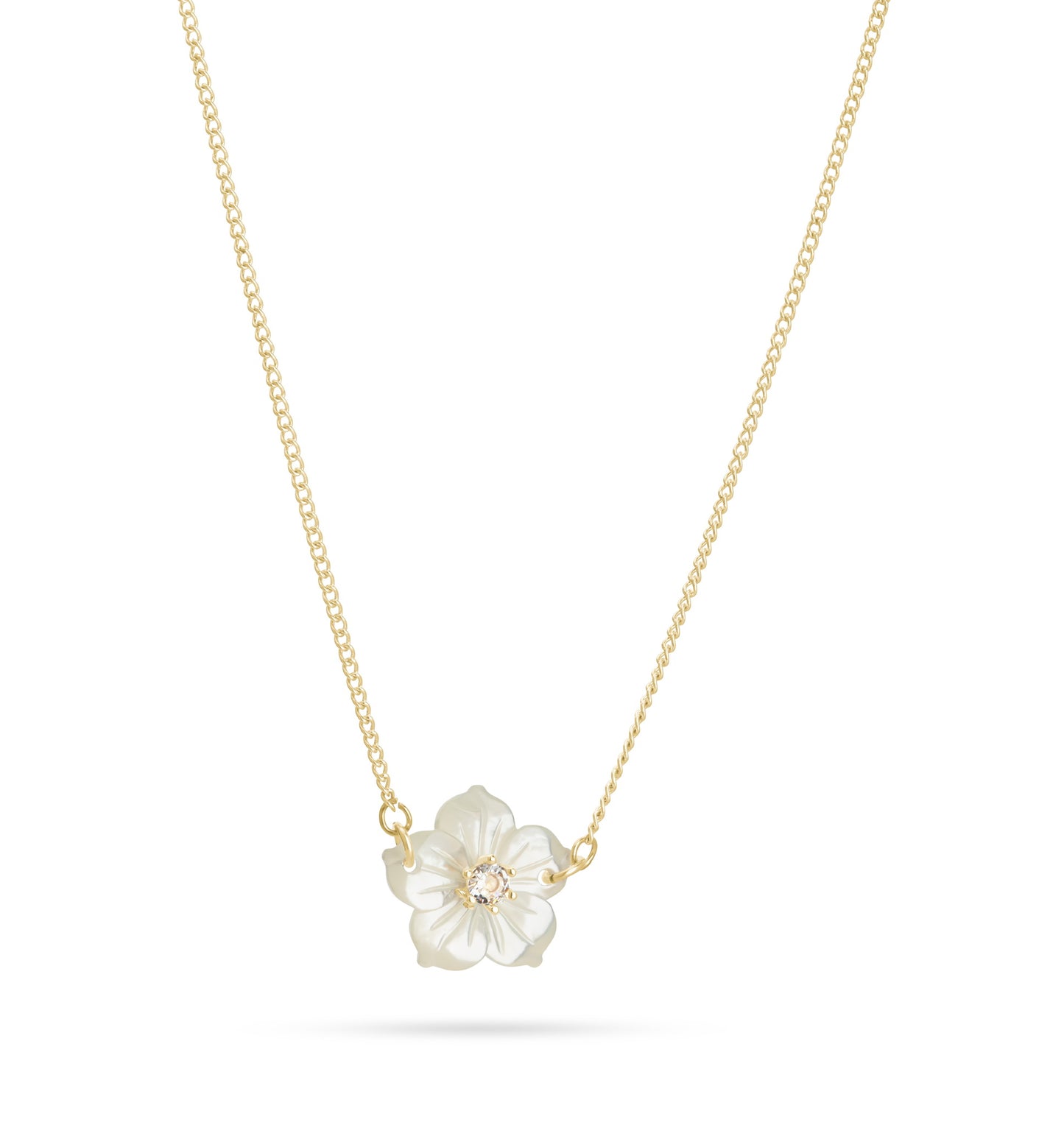White Flower necklace