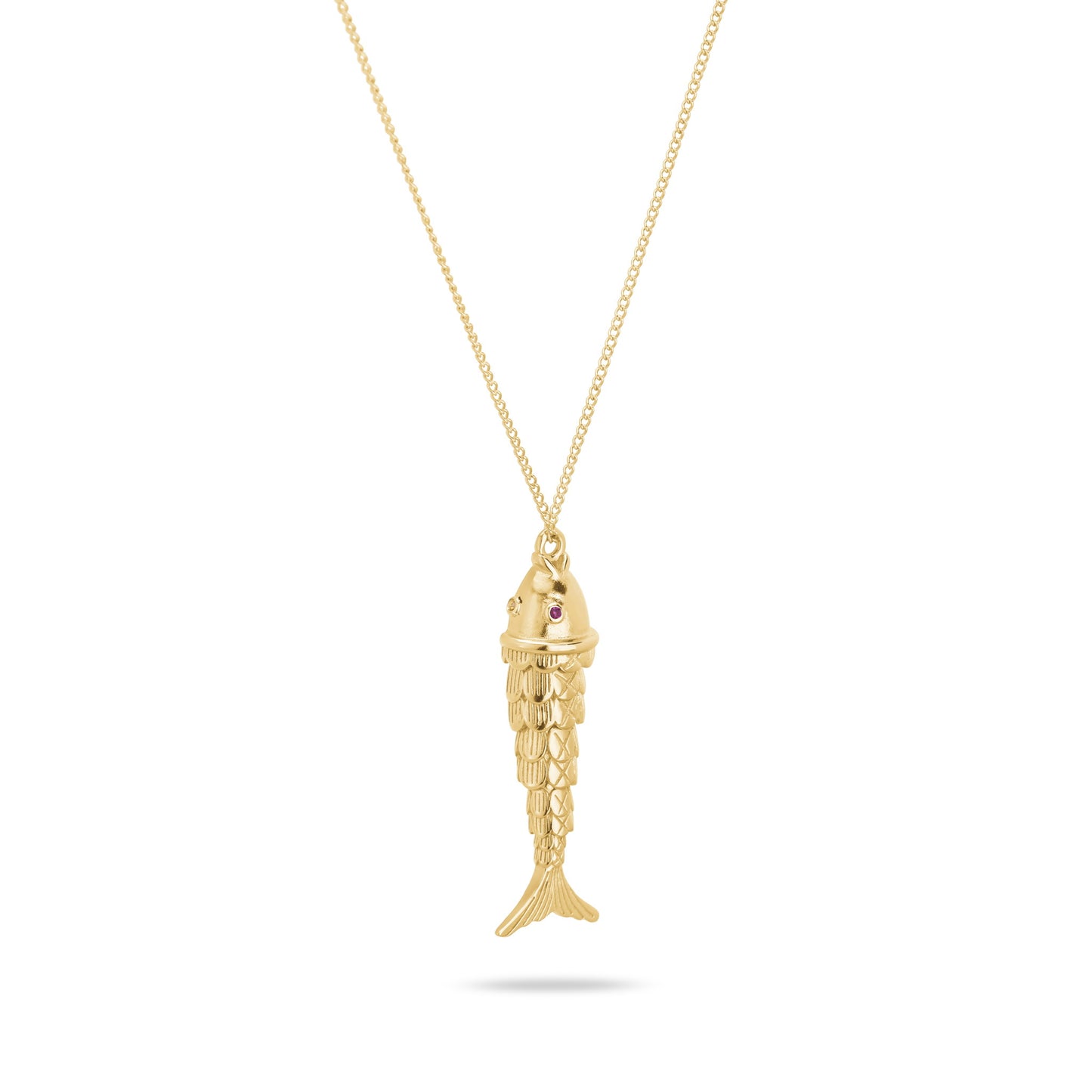 COLLIER POISSON DORÉ