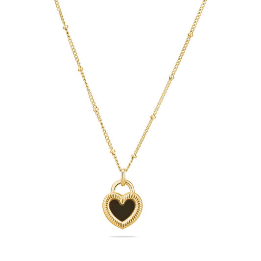 COLLIER NOIR ET BLANC