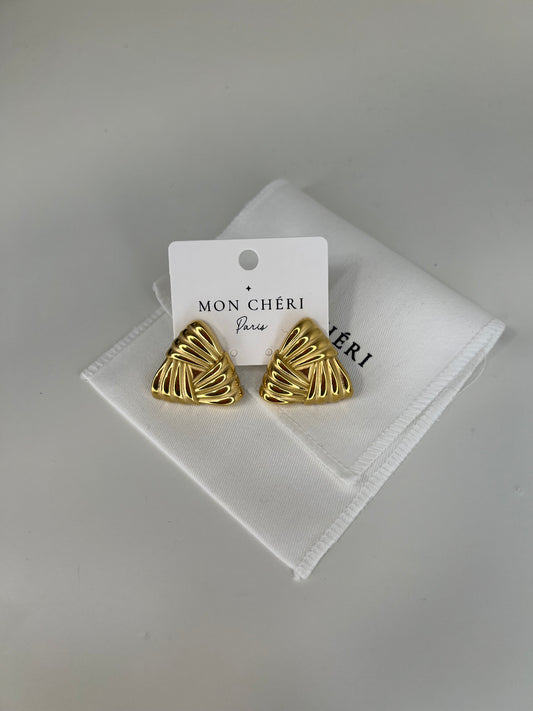 BOUCLES D'OREILLES TRIANGULAIRES