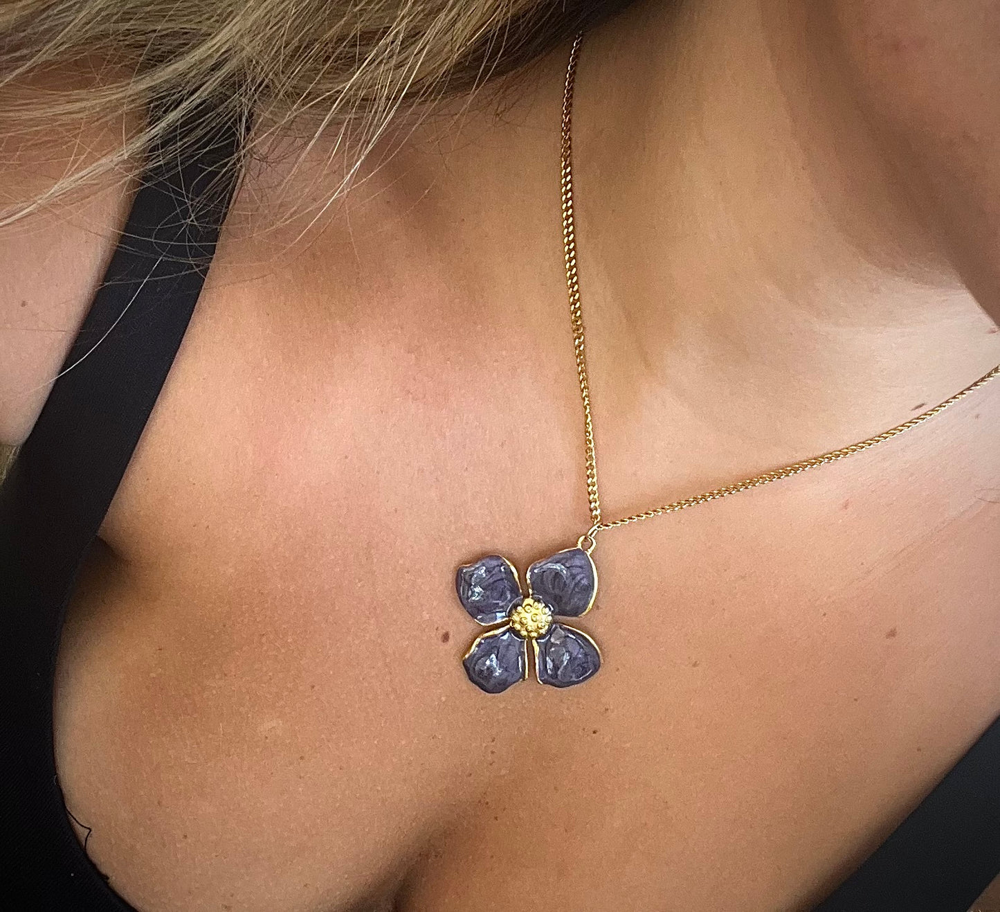 Fleur violette