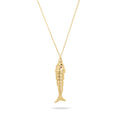 GOLDEN FISH NECKLACE