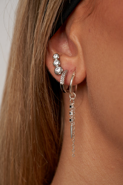 Three in one earring