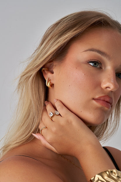 Gold Hoops earrings