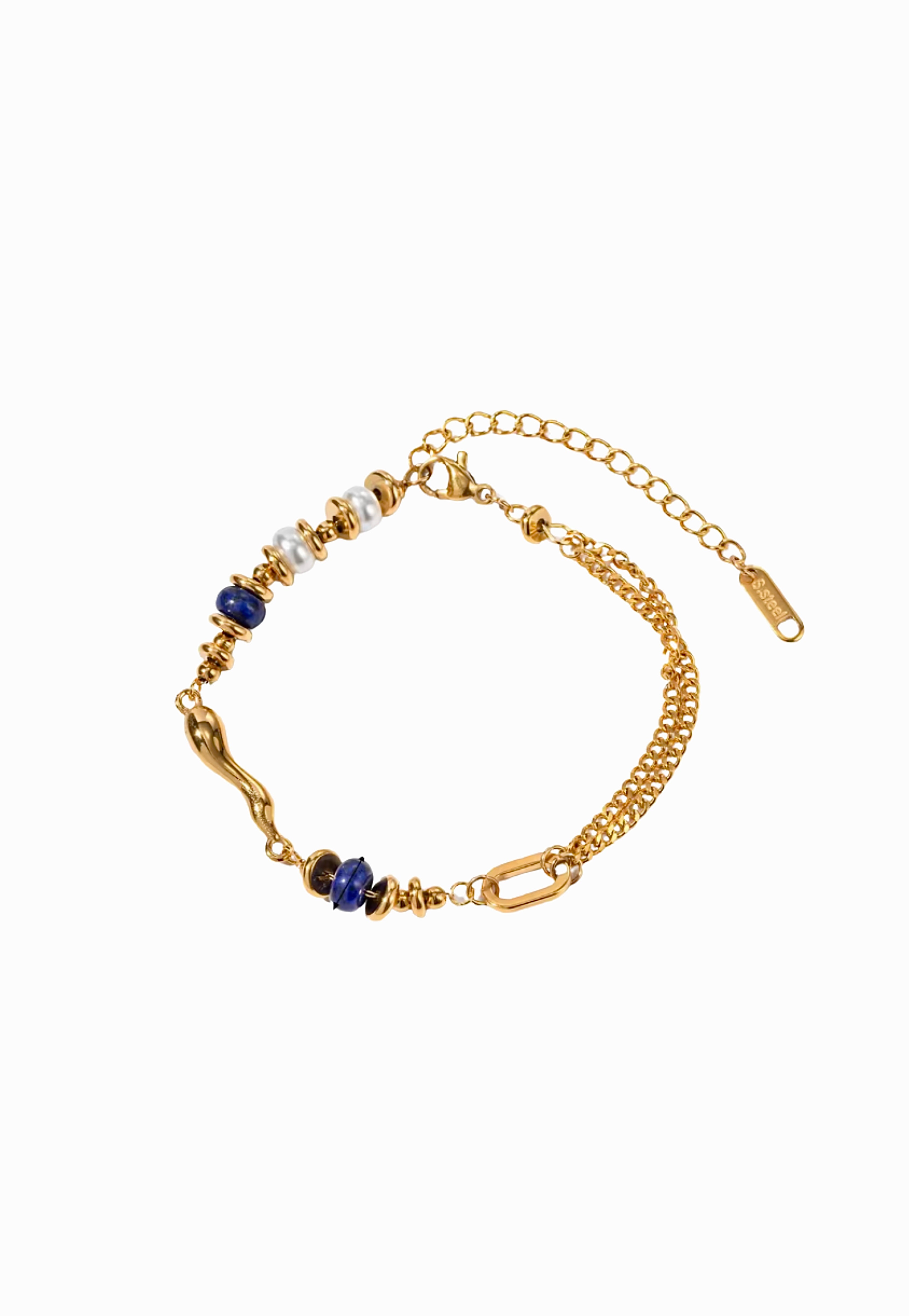Blue spice bracelet