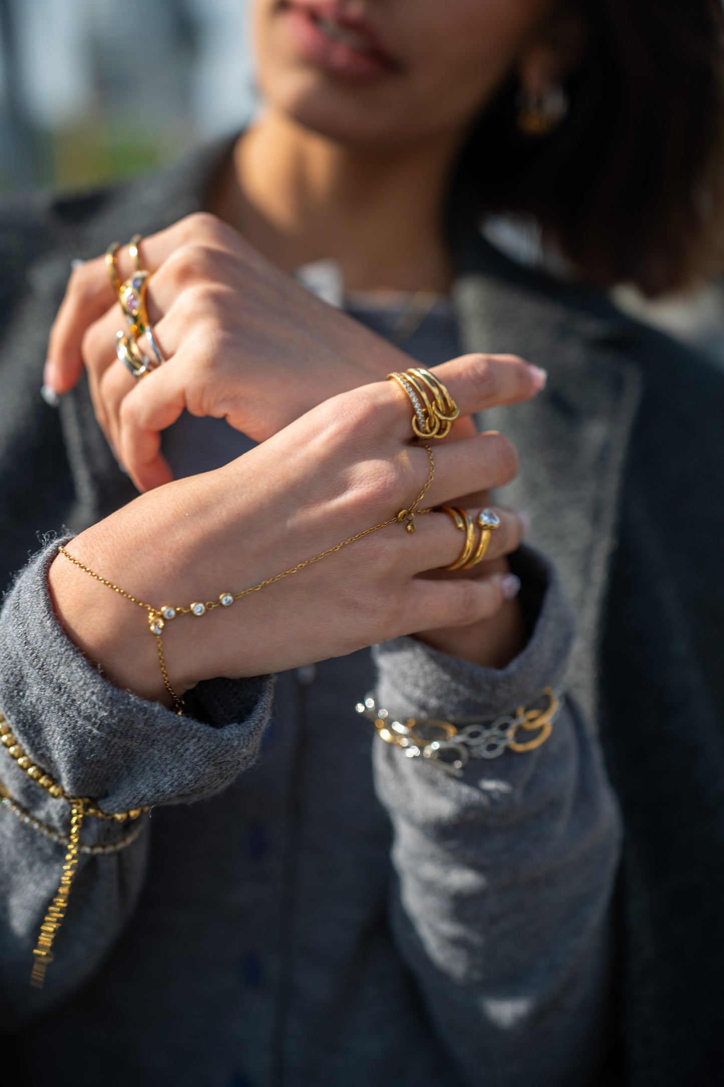 Hand Ring Bracelet 