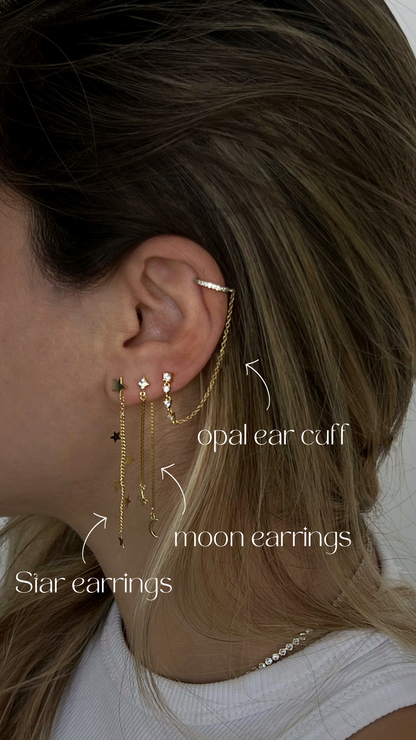 MOON EARRING