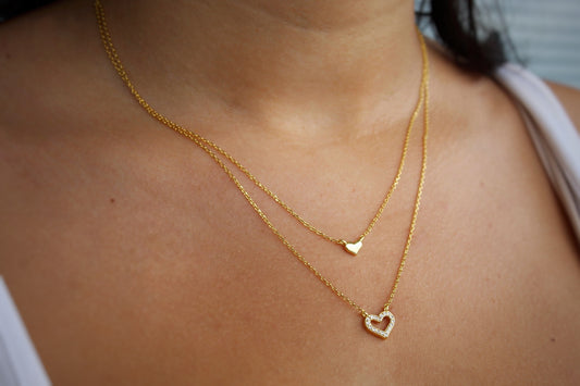 DOUBLE LOVE NECKLACE